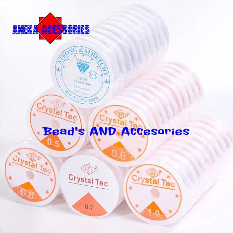 

Tali Korea Senar Elastis Super KuAt bahan Craft Kerajinan