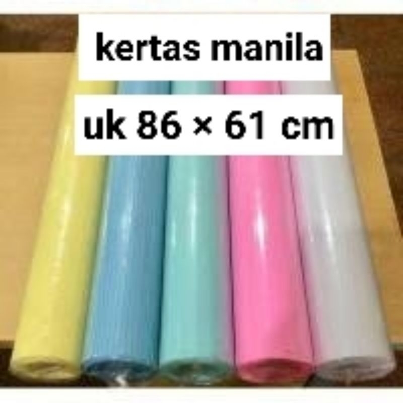 

10 Pcs Kertas MANILA Kertas Mading