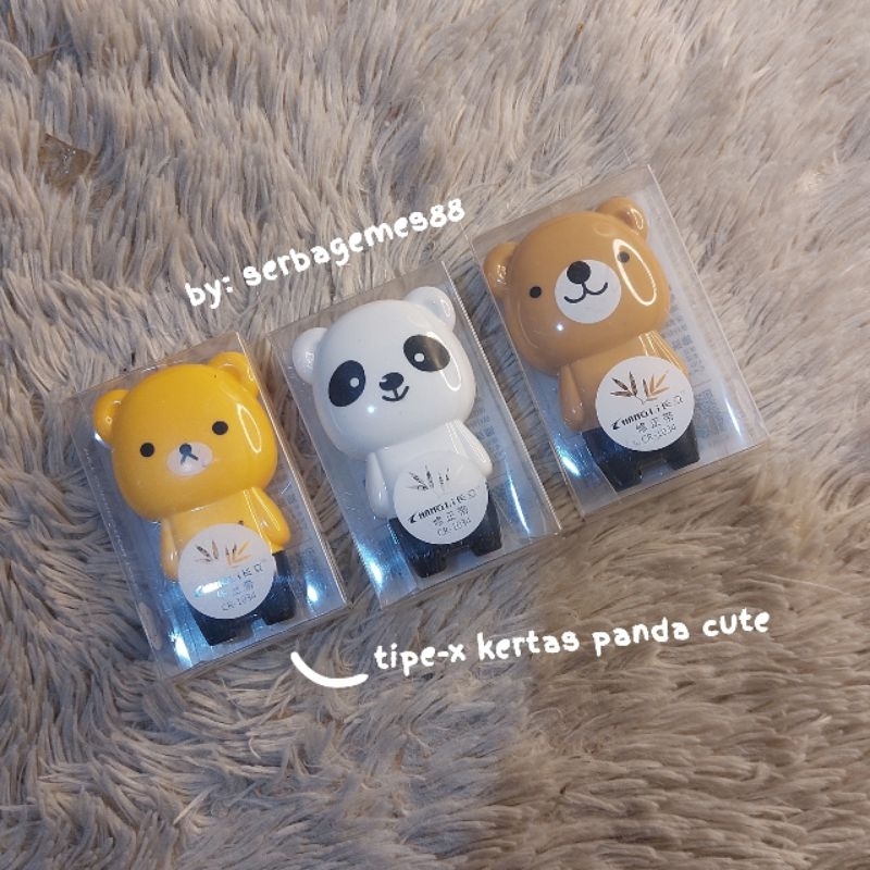 

serbagemes88 - Correction Tape Panda Cute / Tipe ex / Tipe-x kertas