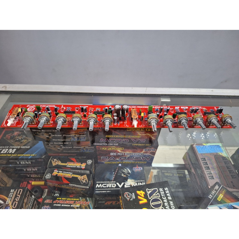 KIT AUDIO PROCESSOR PLUS SUBWOOFER SUB PROCESSOR EXCELLENT