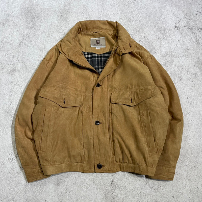 FLIGHT VINTAGE SUEDE JACKET HARINGTON JAKET SECOND