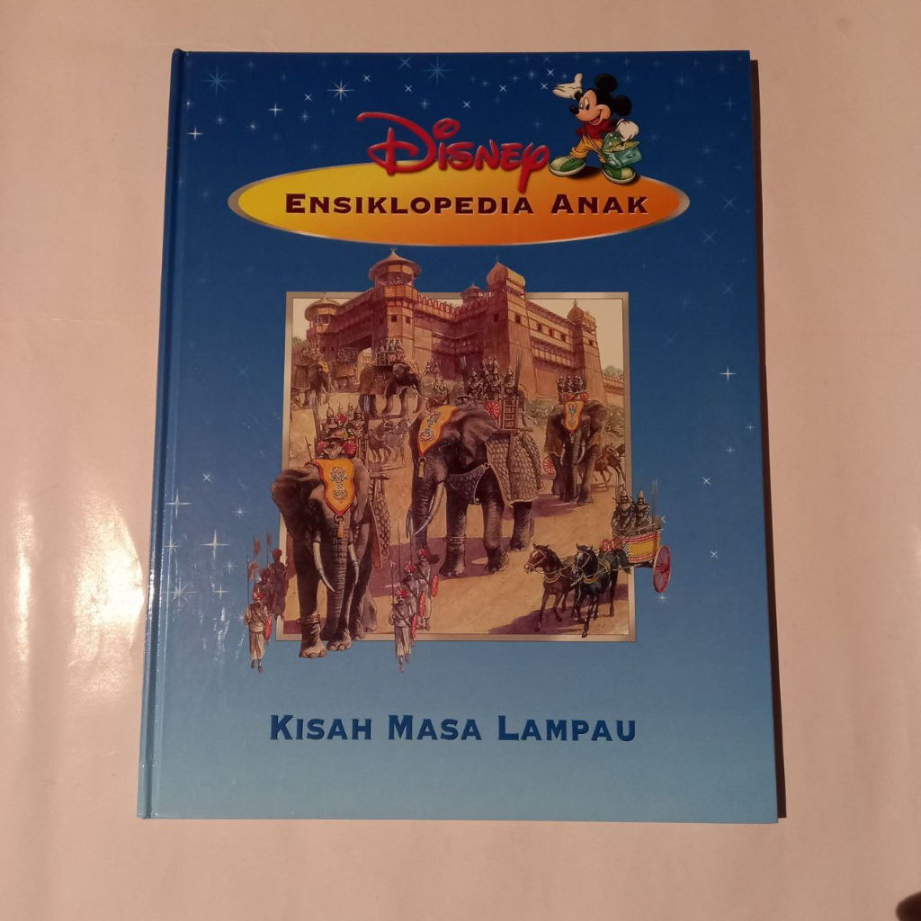 “ENCYCLOPEDIA DISNEY / ENSIKLOPEDIA” HARD COVER [buku bekas/lama]