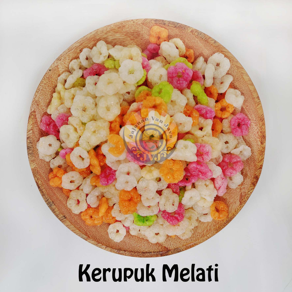 

Kerupuk Bunga Melati - Kerupuk Kembang Warna Warni