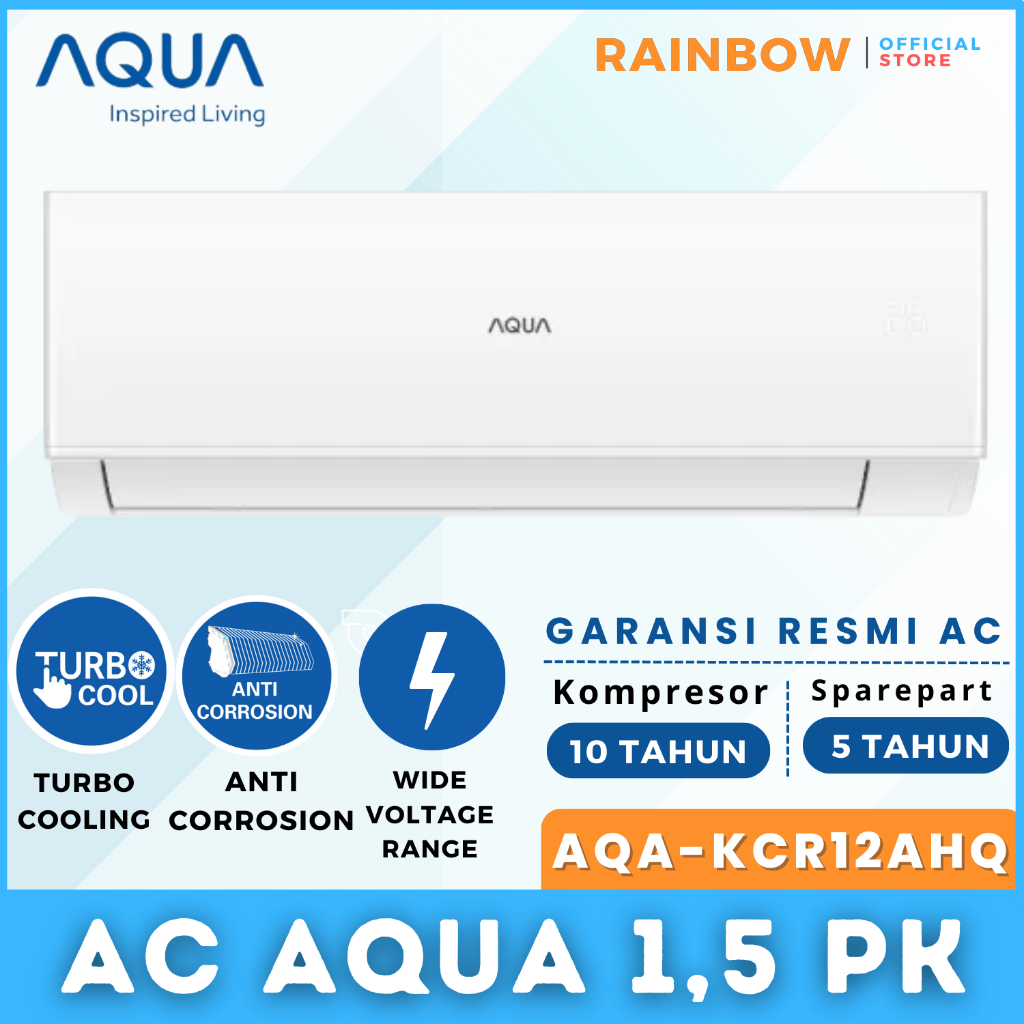 AC AQUA 1,5 PK LOW WATT AQA-KCR12AHQ