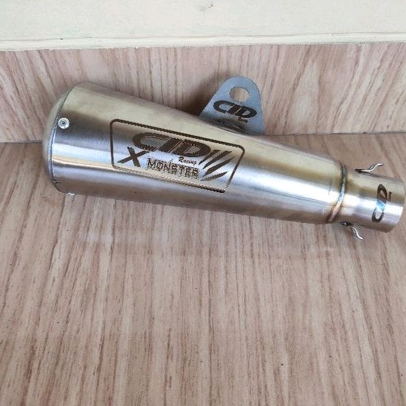 knalpot CLD monster inlet 38 knalpot CLD x monster silencer knalpot cld