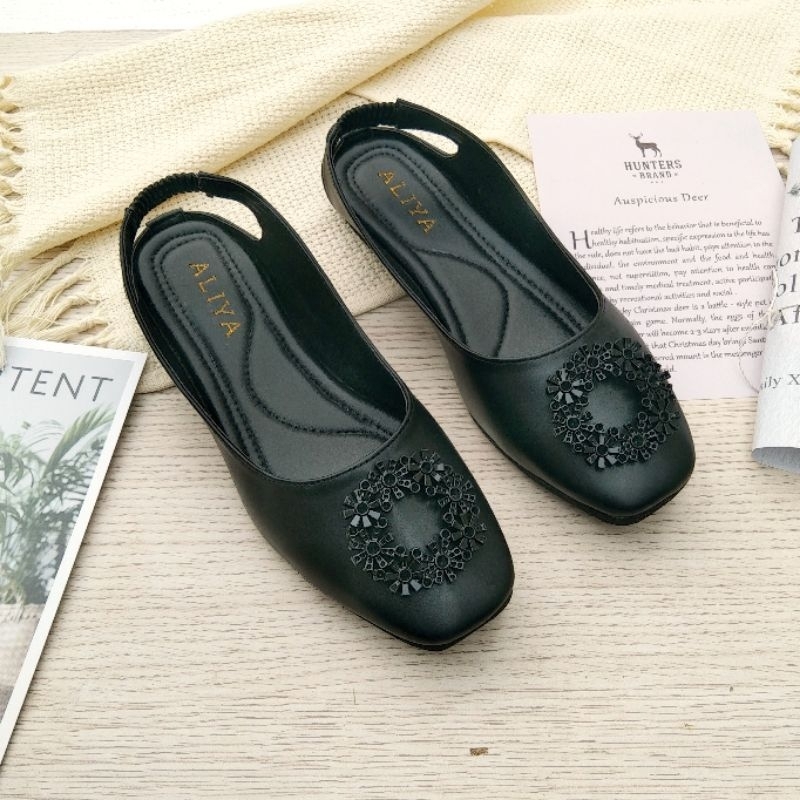 FLASH SALE ALIYA-JASMITHA SEPATU FLAT MULES