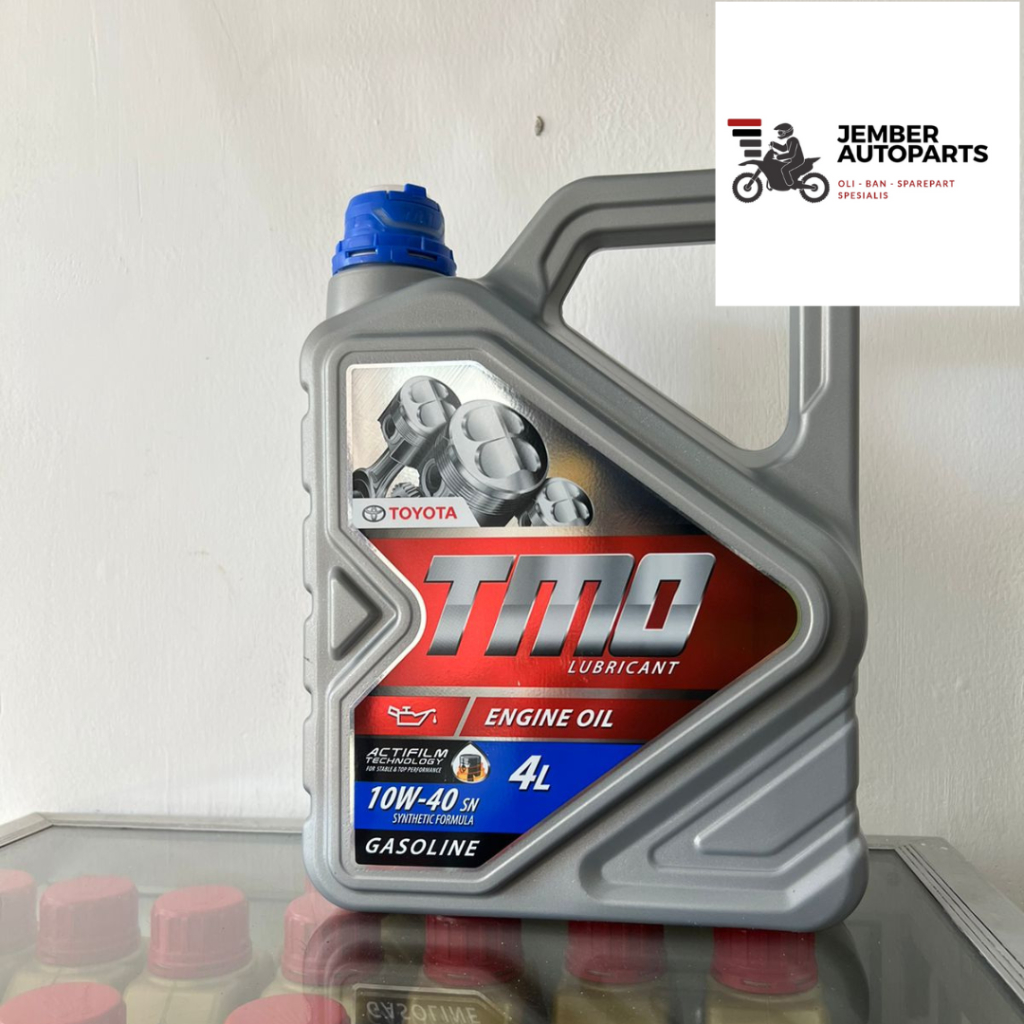 Oli Mobil Toyota TMO 10W40 Synthetic / Mobil Bensin ASLI Jember Auto Parts
