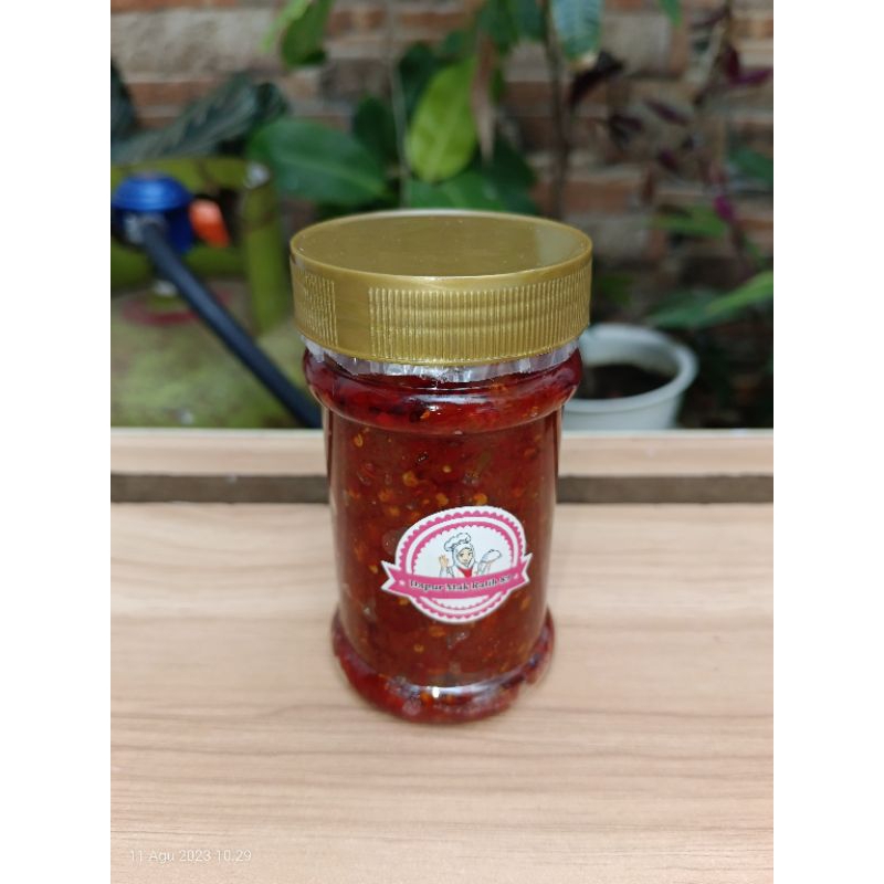 

saos sambel extra pedas home made