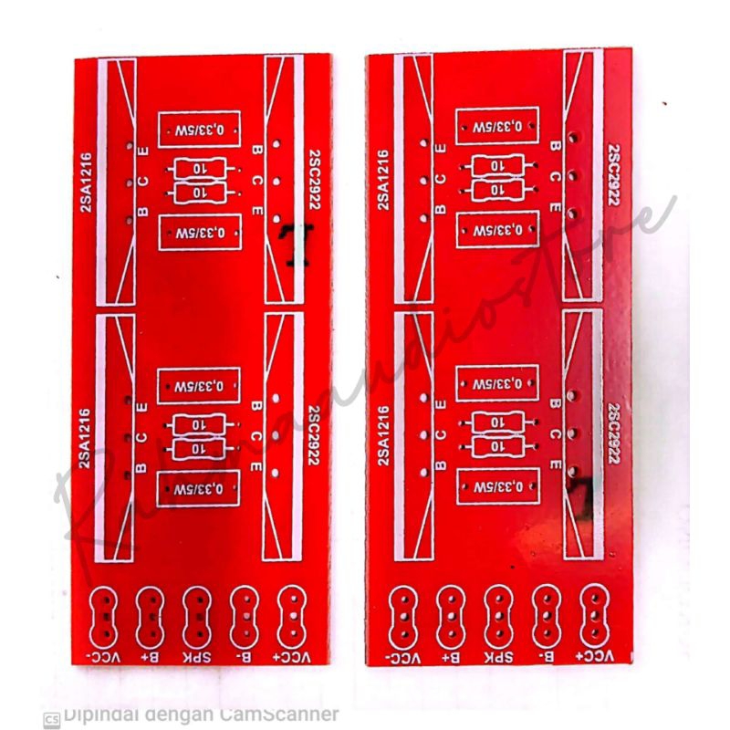 PCB FINAL SANKEN 2 PASANG
