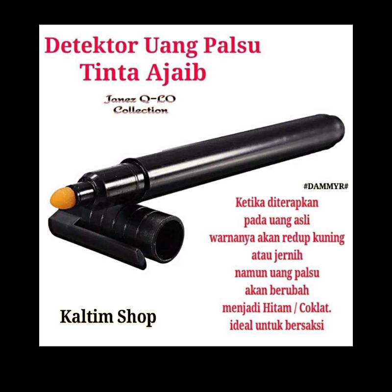 

KALTIM Bolpen Pendeteksi Uang Palsu Asli