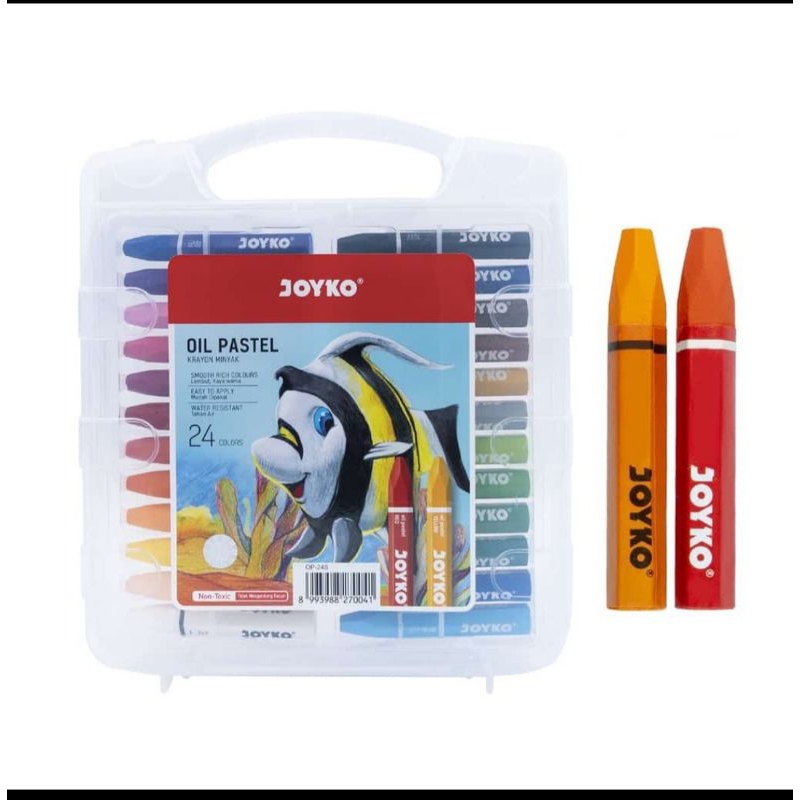 

Crayon Joyko OP24S 24 warna hexagonal
