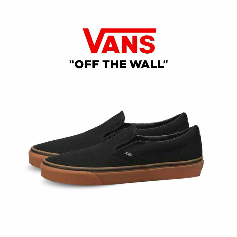 Vans Slip On Classic “ Black / Gum “