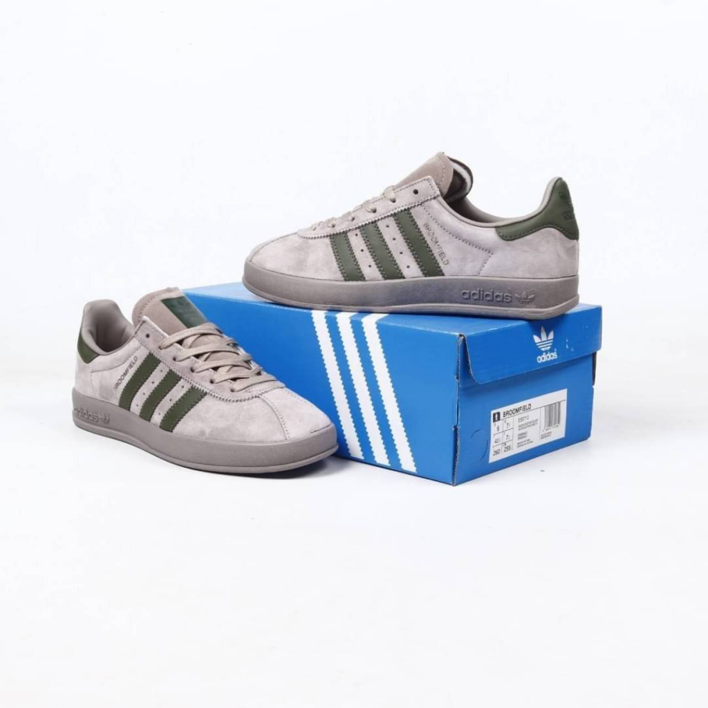 SEPATU SNEAKERS PRIA ADIDAS BROOMFIELD RAW BROWN
