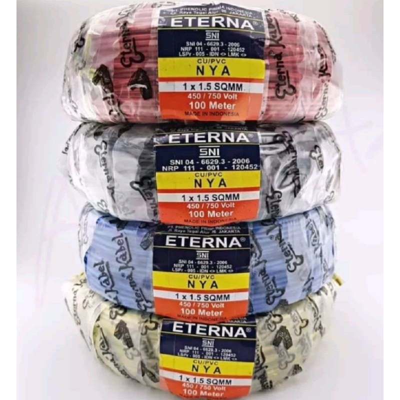 Kabel ETERNA 1×1.5 NYA