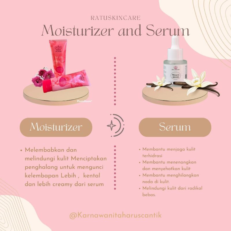 Ratu Skincare Miracle Brightening Serum Ratu Skincare Red Jelly Glowing Gel Ratu Skincare Red Jelly 