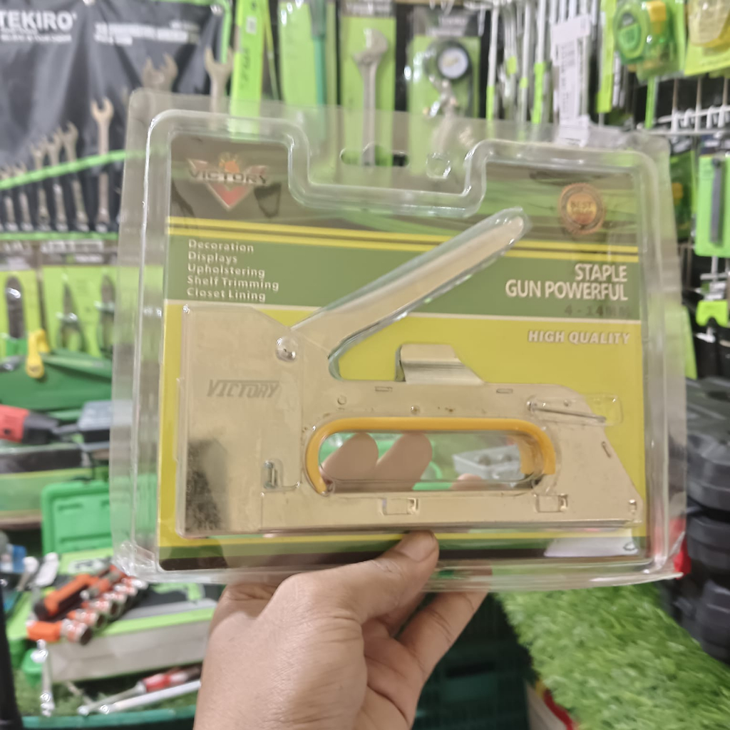 

Staples TEMBAK Staples Steples Gun Tembak Jok Kulit Mot