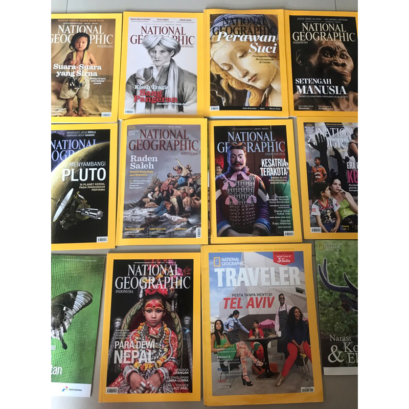 Majalah Natgeo National Geographic Indonesia 2012-2015 Preloved/Second