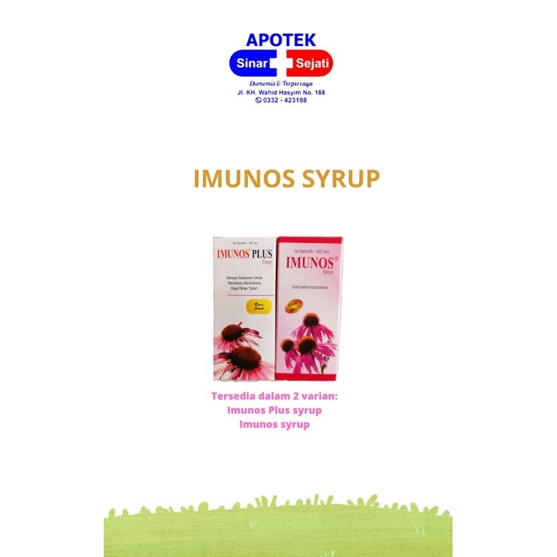 

IMUNOS sirup 60ml / IMUNOS PLUS sirup 60ml