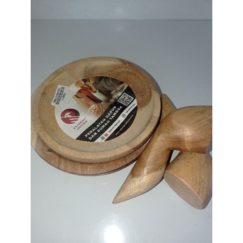 Cobek Jati Emas / Cobek kayu