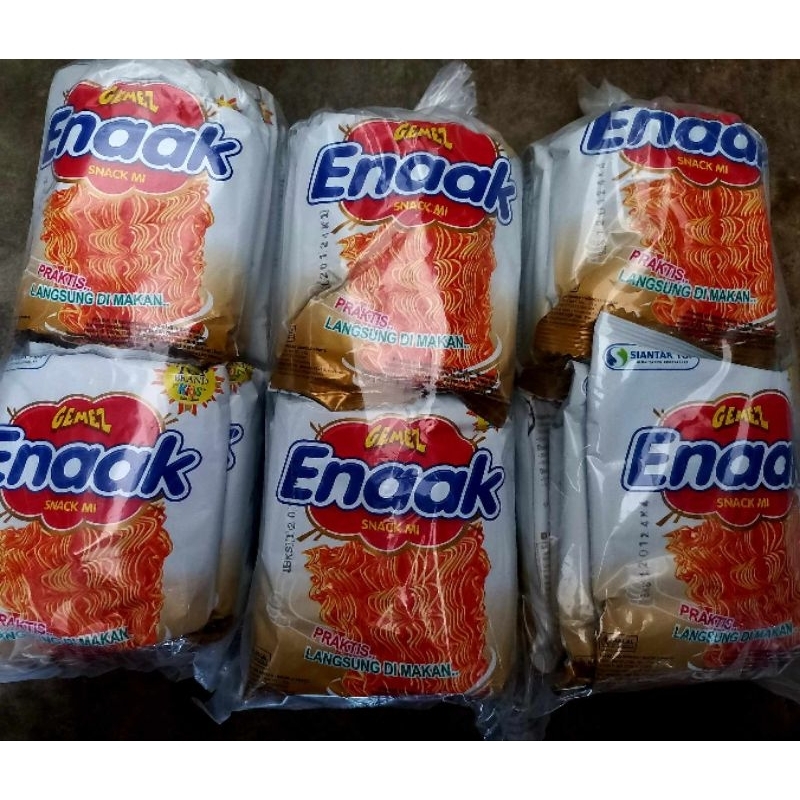 

Mie Gemez Enaak Kremes 22 gr Pack Isi 10 Pcs