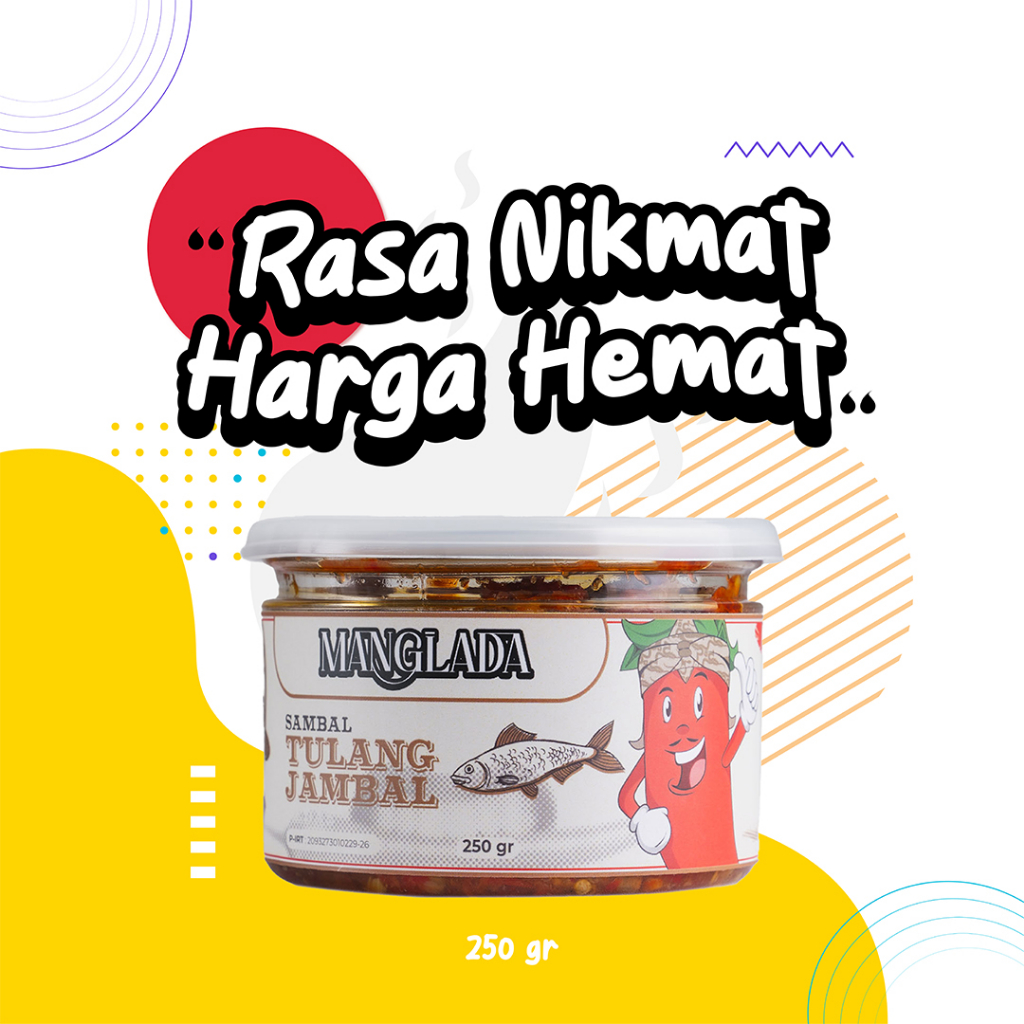 

Manglada Sambel Tulang Jambal 250gr