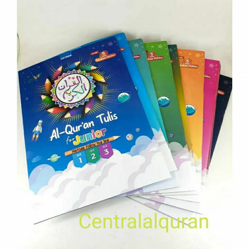 AI-QURAN TULIS CORDOBA FOR JUNIOR 10 JILID (PER 3 JUZ)AL'QURAN TULIS | MUSHAF TULIS
