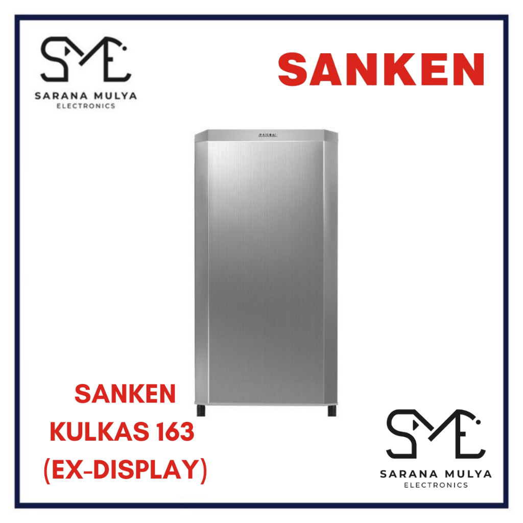 (EX-DISPLAY) SANKEN KULKAS 1 PINTU SKV 163 - LEMARI ES 1 PINTU 160L