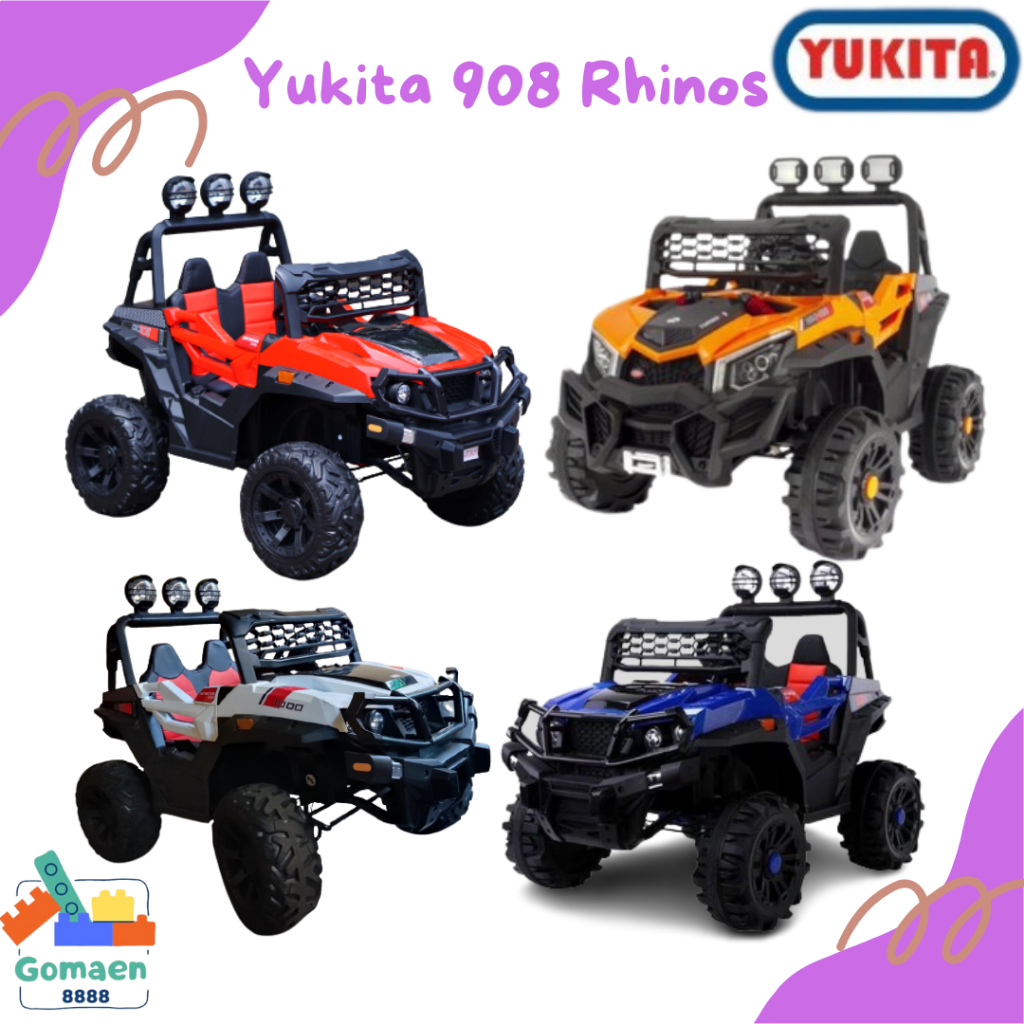Mainan Mobil Aki Anak RHINOS Yukita 908 (NON PAINT) Maenan Mobilan