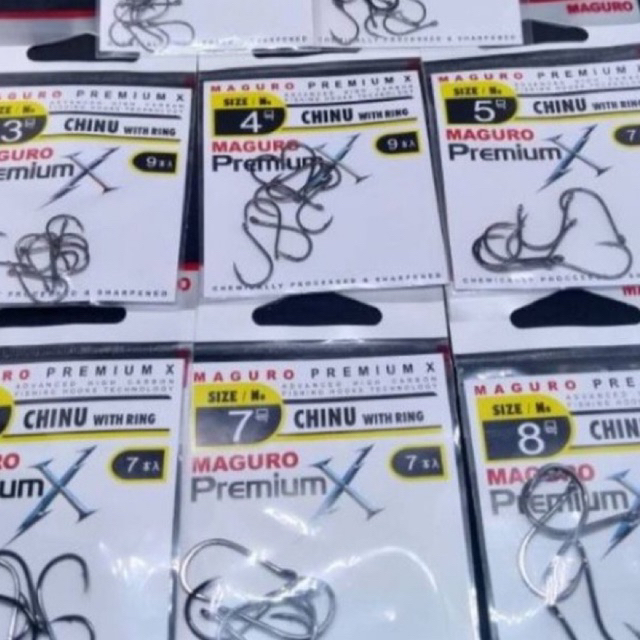 Kail Maguro 1053 no.1-7 Premium Chinu With Ring Stainless&Kuat