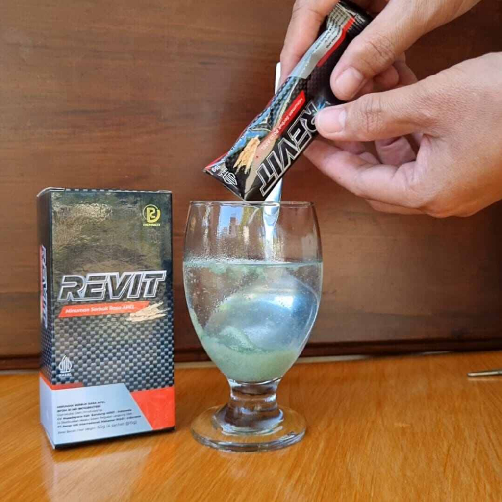 

REVIT RENNER MINUMAN SERBUK RASA APEL GINSENG UNTUK PRIA 1 BOX 4 SACHET