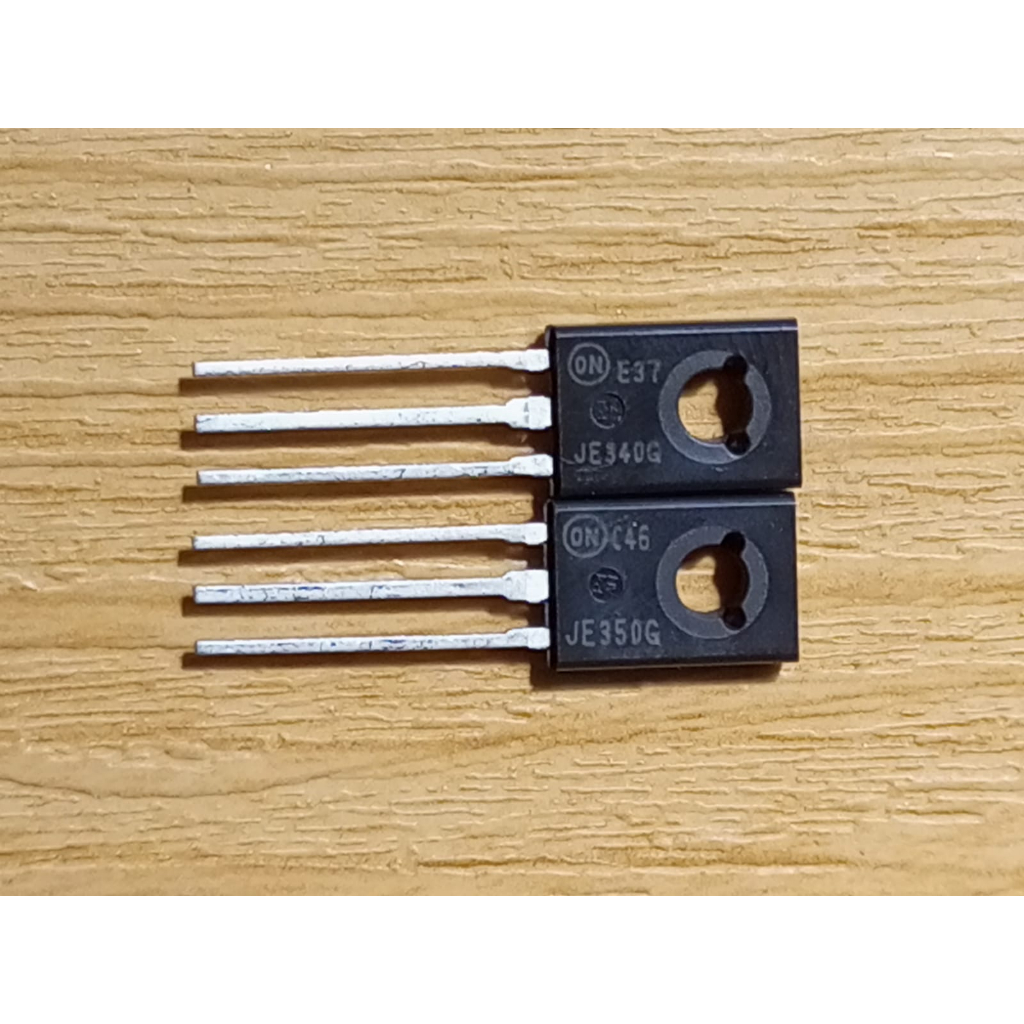 SATU SET TRANSISTOR JE 340 JE350 ORIGINAL JE340 JE350