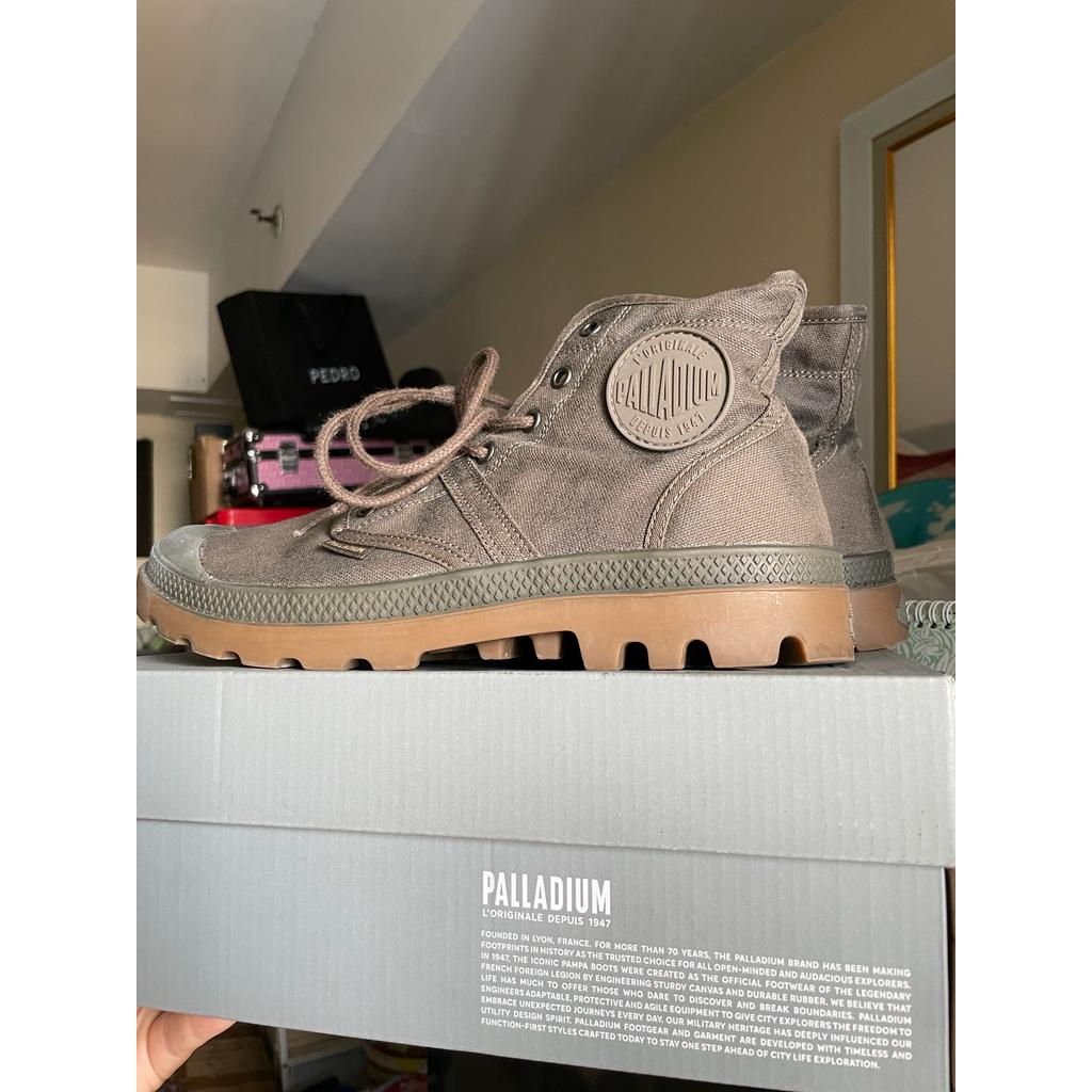 (USED) Sepatu Boots PALLADIUM PALLABROUSE WAX
