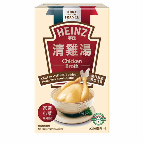 

Heinz Chicken Broth Kaldu Ayam 250ml