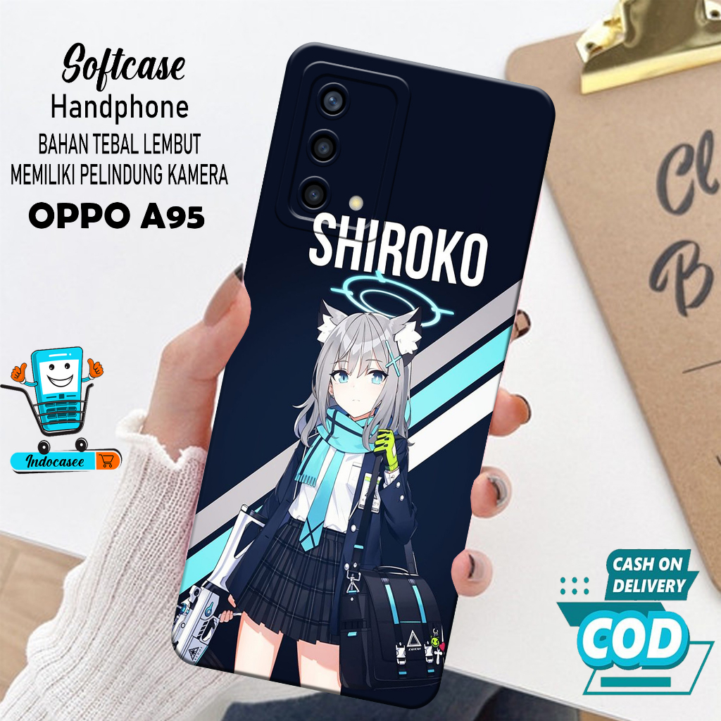 Case Hp OPPO A95 - Softcase OPPO A95 Terbaru - Casing OPPO A95 - Kesing OPPO A95 - Silikon OPPO A95 