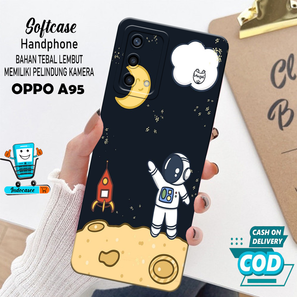 Case Hp OPPO A95 - Softcase OPPO A95 Terbaru - Casing OPPO A95 - Kesing OPPO A95 - Silikon OPPO A95 
