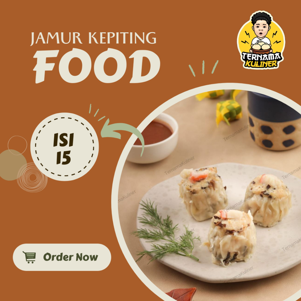 

Dimsum Jamur Kepiting Isi 15 - Saus Pedas | Dimsum Lezat