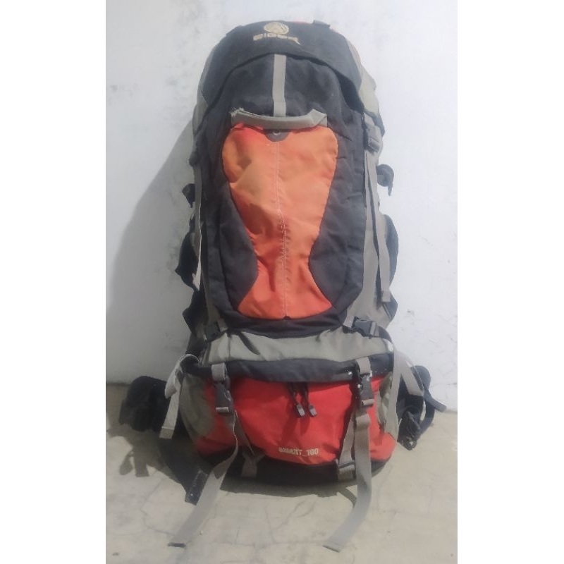 Tas Carrier Eiger Gigant 100 L Merah (Second)