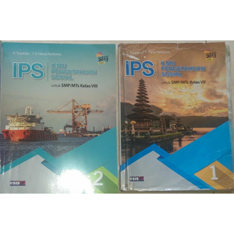 (PRELOVED) Buku IPS Erlangga SMP Kelas 8