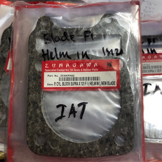 Packing Blok Helmin Zunagawa , perpak blok supra x 125 fi packing blok blade fi packing cylinder blo