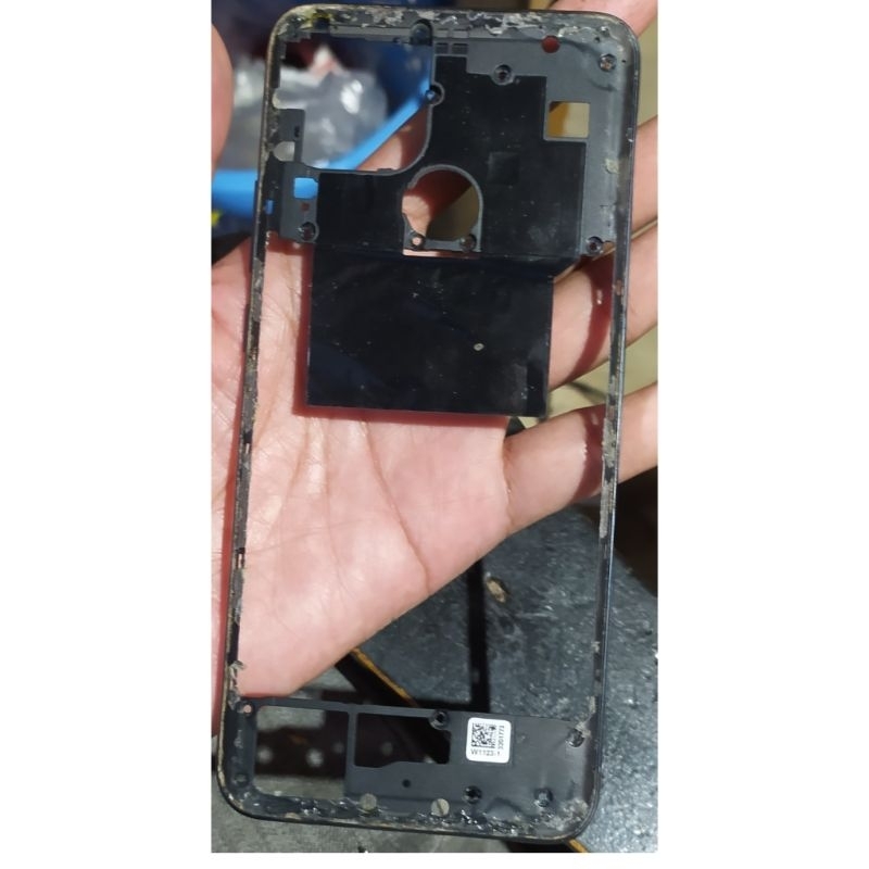 Bezzel Oppo a15 / Tutup belakang mesin Oppo A15 original