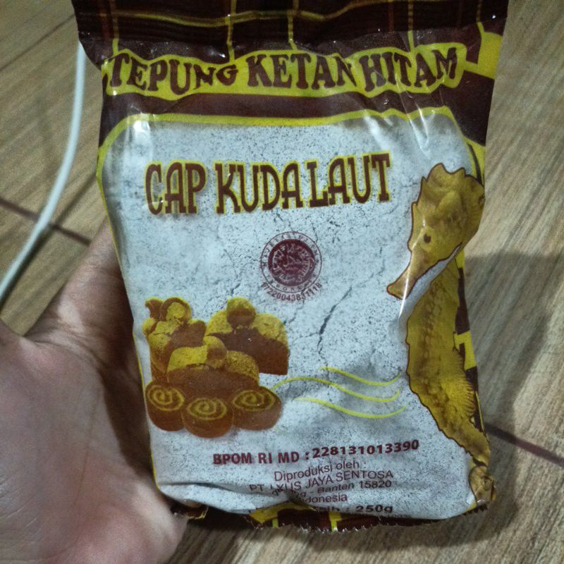 

Tepung Ketan Hitam Kuda Laut