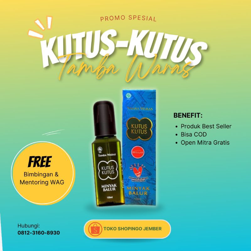[Ready] Minyak Kutus Kutus Original | Minyak Balur Bayi Sampai Lansia
