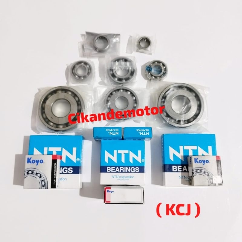 bearing lahar kruk as rasio transmisi kopling tiger full set komplit