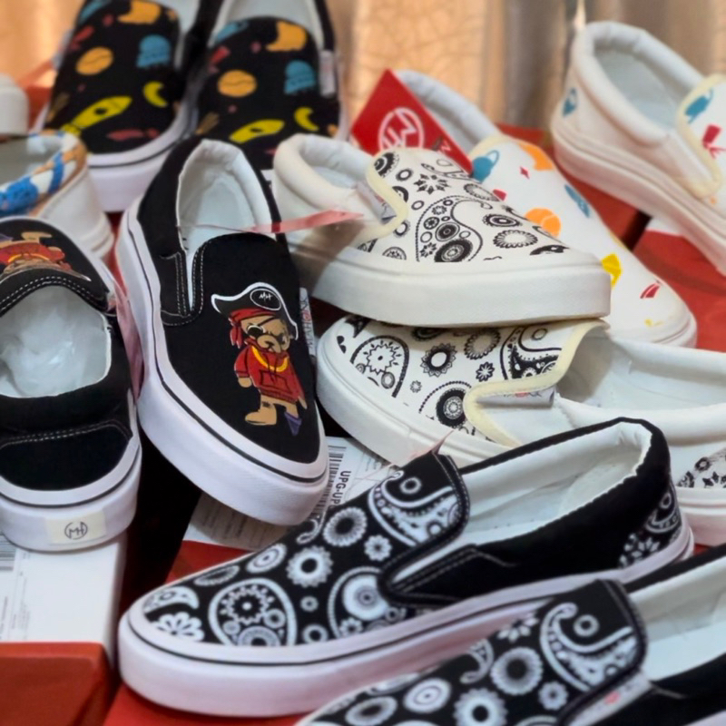 SEPATU MAHONK - Slip On Karakter New MH Pria Wanita || Seaptu Sneakers Pria Wanita Original Lokal Brand