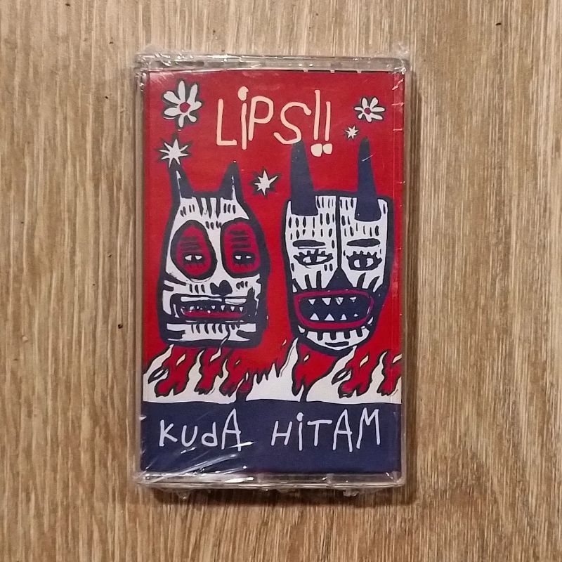 NEW SEGEL Lips - Kuda Hitam (Kaset Tape Pita)