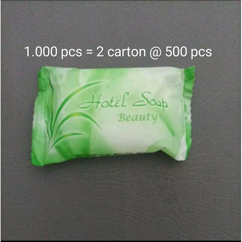 sabun hotel beauty / ryer  hotel soap 1000 pcs