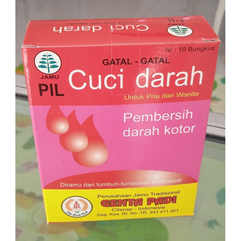 Pil Cuci Darah Original Khusus Untuk Darah Kotor