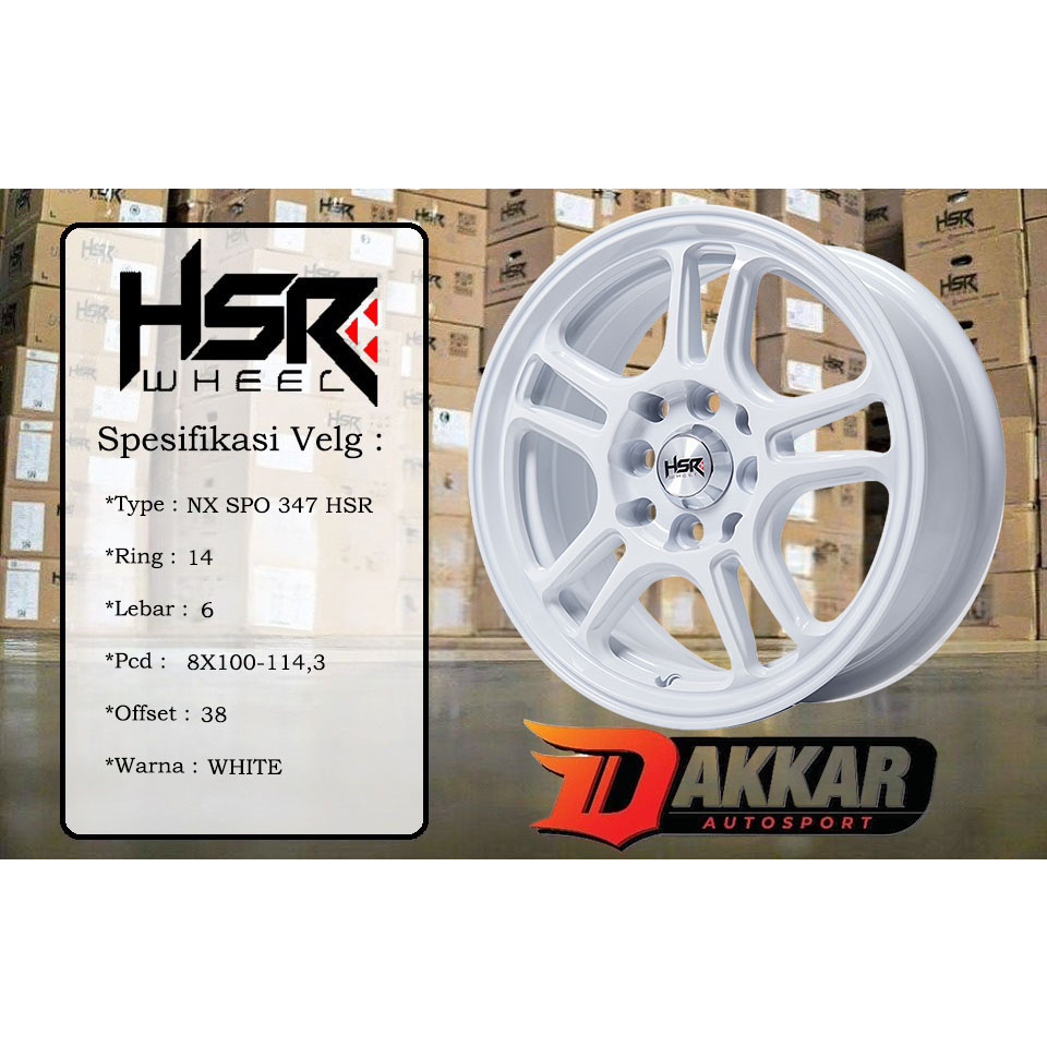 velg racing ring 14 untuk brio agya calya airev avanza xenia calya hsr