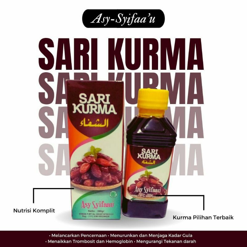 

SARI KURMA ASY-SYIFAA'U