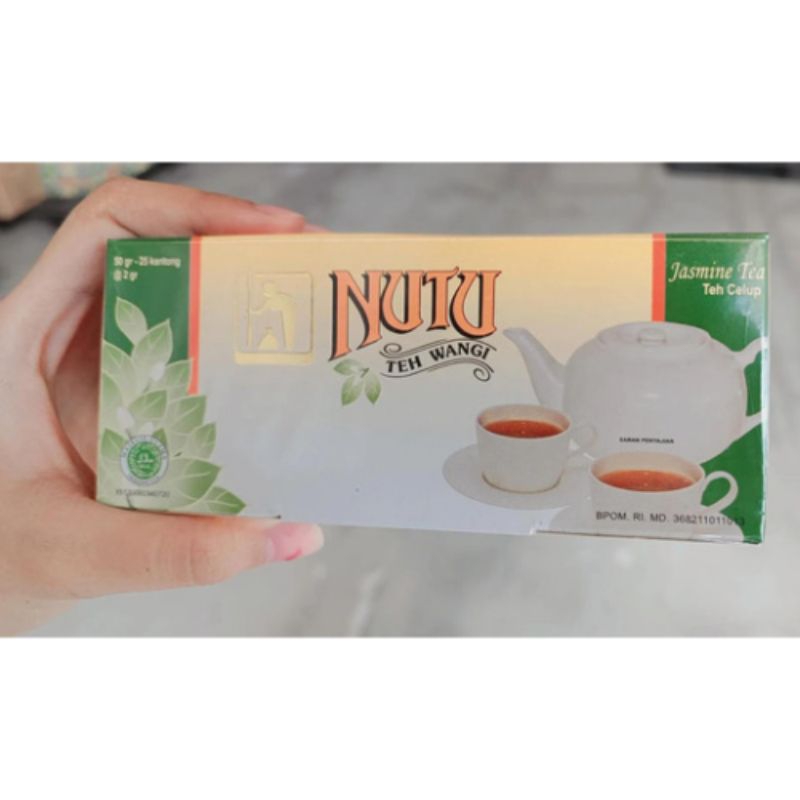 

Teh Nutu Celup Melati /Jasmine 1Dus (isi 25 kantong)